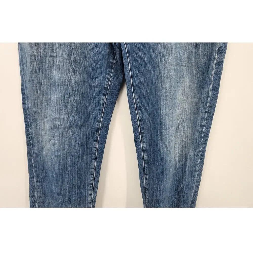 Eileen Fisher Organic-Cotton‎ Stretch Boyfriend Jeans Size 6 S18BD